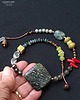 korale Naszyjnik ze specjalnie dobranych minerałów w niewykłej kolorystyce handmade 2