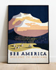 plakaty Plakat Vintage Retro America II 1