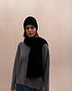 szale damskie Szalik Merino&cashmere czarny 1