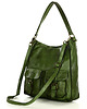 torby na ramię Torebka skórzana na ramię z kieszonkami safari leather bag 2