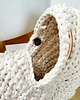 torby na ramię Torba muszla z sznurka bawełnianego na ramię " Seashell Bag" 5