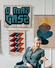 napisy dekoracyjne i tabliczki O MAJ GASZ - tkanina artystyczna - kilim ścienny 1