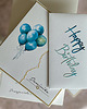 kartki scrapbooking Kartka na 30 urodziny z pudełkiem i kopertą, BH 31 4