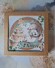 kartki scrapbooking Kartka na roczek dla chłopca (w pudełku) 2