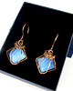 kolczyki wire wrapping Kolczyki z opalem 4