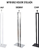 lampy podłogowe Elegancka lampa stojąca do salonu z abażurem KALIFORNIA MARMUR 4