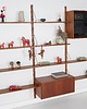 półki Regał systemowy tekowy, duński design, lata 70, produkcja: Dania 6