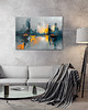 obrazy Obraz na płótnie - 100x70 cm  Miejska abstrakcja  (1-0667) 3
