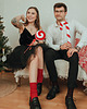 skarpetki męskie Skarpetki garniturowe - Szkocka 65m1 (red) 2