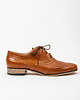 półbuty damskie Skórzane półbuty jazzówki Zapato model 246 brązowy lico 2