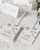 Ślub - inne Zawieszki ślubne na butelki "Magnolia" 10 sztuk 4
