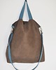 torby XXL Torba hobo XXL - brąz, turkus 1
