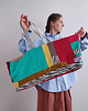 akcesoria do jogi Torba na joge /miasto ZERO WASTE patchwork len 2