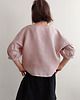 bluzki - inne Bluzka "COSMOS" old rose, 100% len S/M 4