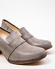 botki damskie SKÓRZANE PÓŁBUTY ZAPATO 250 SZARY 3
