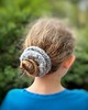 gumki do włosów Wełniana gumka do włosów typu scrunchie 2