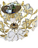 plafony Lampa sufitowa z kwiatami Hollywood Regency, Włochy, lata 80. 6