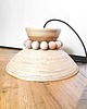 lampy wiszące Lampa Wisząca Boho, Abażur Bambusowy, Drewniany 2