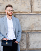torby i nerki męskie CZARNA ELEGANCKA SKÓRZANA SASZETKA MĘSKA PAOLO PERUZZI N06-BL 1