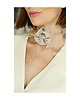 chokery Choker z jedwabiu 3
