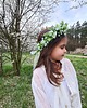 ozdoby do włosów dla dzieci Komunijny, ślubny wianek na głowę - GIPSÓWKA + bukiecik GRATIS 2