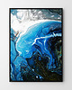 plakaty Zestaw blue - plakaty abstrakcje 2