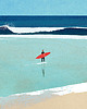 plakaty Poranny surfing - plakat surferski 2