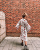 sukienki mini damskie Prześliczne białe kimono Wild Me 1