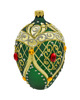 ozdoby choinkowe Bombka choinkowa: Ekskluzywne jajo Faberge z rubinem: zielone 1