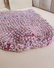 czapki damskie Czapka różowa beanie czapka PINK MELANGE 2