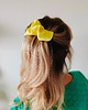 spinki i klamry do włosów Scrunchie spinka klamra jedwabna cytrynowa aura 7