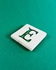 magnesy Ceramiczny magnes, zielona literka E 1
