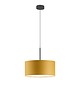 lampy wiszące Elegancka lampa wisząca do salonu z jasnoszarym abażurem 30 cm SINTRA 3