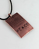 wisiory Peace - miedziany wisior 1