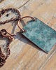wisiory Wisior - naszyjnik z patynowanej miedzi biżuteria miedziana handmade /3/ 2