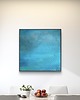 obrazy Cały ten błękit / obraz na płótnie Magda Kubiak 50x50 7