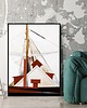 plakaty Plakat Abstract Triangle  3