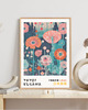 plakaty PLAKAT dekoracyjny , Yayoi Kusama, wystawowy, kwiaty 3