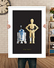 plakaty Plakat Star Wars - Gwiezdne Wojny / R2D2 i C3PO 4