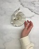 pojemniki na biżuterię Ceramiczna Muszla Muszelka Skarbiec z Perłą na Biżuterię Perłowa Biała 4