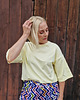 t-shirt damskie Bluzka CUBE - sorbet gruszkowy 2