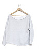 bluza bez kaptura damska Szara bluza cięta Bez ściągaczy 2