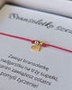 bransoletki złote Bransoletka szczęścia serce 1