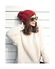 czapki damskie Czapka handmade beanie z wełną merino bulky 2