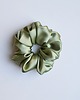 gumki do włosów Pistacjowe love - zestaw jedwabnych scrunchie 2