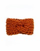 opaski do włosów Ruda opaska turban z grubej wełny peruwiańskiej 2