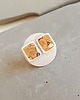 kolczyki ceramiczne Kolczyki złote Klimt 1