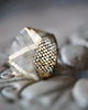 pierścionki - różne Pierścionek Beadingowy Gold Sand 2 4