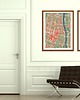 plakaty Plakat Warszawa - plan miasta 2