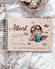 notatniki i albumy KRÓLIK W SAMOLOCIE personalizowany album na chrzest roczek 5
